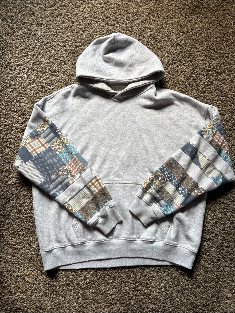 Abercrombie patchwork hoodie